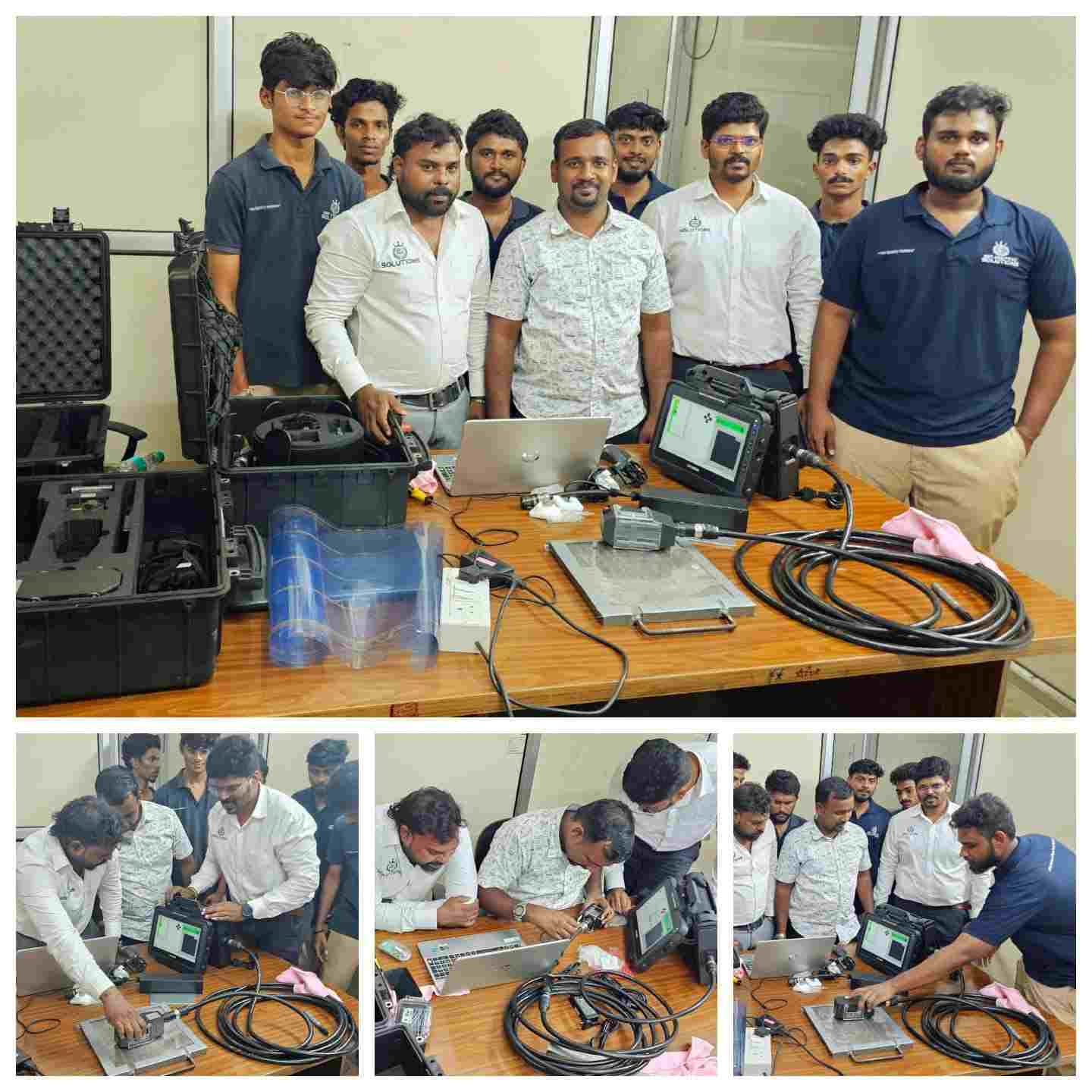 Our team successfully conducted a comprehensive Pulse Eddy Current (PEC) Training